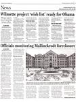 Wilmette project "wish list" ready for Obama