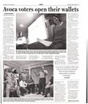 Avoca voters open their wallets