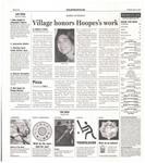 Village honors Hoopes's work