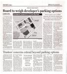 Board to weigh developer's parking options