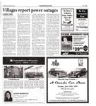 Villages report power outages