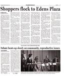 Shoppers flock to Edens Plaza