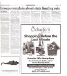 Groups complain about state funding cuts