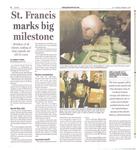 St. Francis marks big milestone