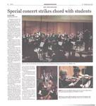 Special concert strikes chord with students