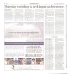 Thursday workshop to seek input on downtown