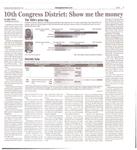 10th Congress District: Show me the money