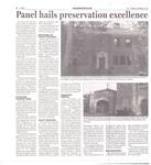 Panel hails preservation excellence