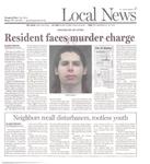 Resident faces murder charge