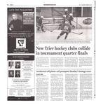 New Trier hockey clubs collide in tournament quarter finals