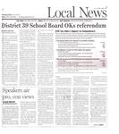 District 39 School Board OKs referendum