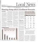 Housing slump alters enrollment forecasts