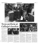 Teens perform at Calliope's lovefest