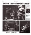 "Follow the yellow-brick road"