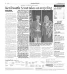 Kenilworth Scout takes on recycling