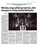 Minister, long-suffering Cubs fan, bids farewell to Trinity United Methodist