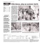 Kids dance, play as summer starts