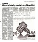 Wilmette hotel project wins split decision