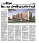 Trustees give first nod to hotel