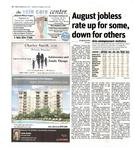 August jobless rate up for some down for others