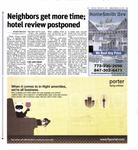 Neighbors get more time; hotel review postponed