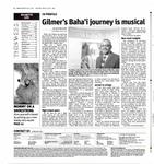 Gilmer's Baha'i journey is musical