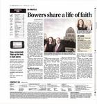 Bowers share a life of faith