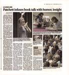 Patchett infuses book talk with humor, insight