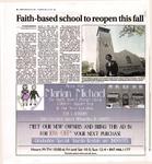 Faith-based school to reopen this fall