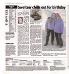 Sweitzer chills out for birthday