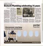 Bratschi Plumbing celebrating 75 years