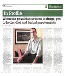 Winnetka physician says no to drugs, yes to better diet and herbal supplements