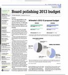 Board polishing 2013 budget