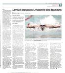 Loyola's loquacious Jovanovic puts team first