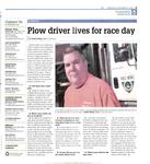 Plow driver lives for race day