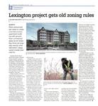 Lexington project gets old zoning rules