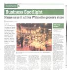 Name says it all for Wilmette grocery store