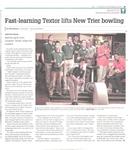 Fast-learning Textor lifts New Trier bowling