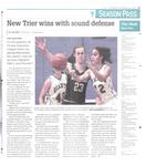 New Trier wins with sound defense