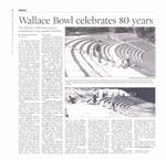 Wallace Bowl celebrates 80 years