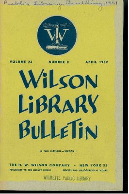 Wilson Library Bulletin