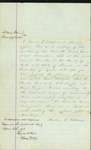 Affidavit of Amelia L. Glidden Cook County, Illinois, regarding the incorporation of the Wilmette Union Evangelical Association dated April 14, 1873