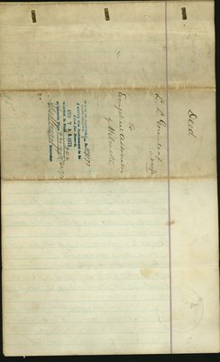 Deed for land in Wilmette sold by Luther L. Greenleaf and his wife, Elizabeth M., of Evanston, Illinois, to the Wilmette Evangenical Association for the erection of a church, dated July 21, 1873