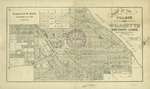 Two sided map of Wilmette by Augustus N. Gage