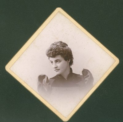 Portrait of Florence Mitchell, age 27