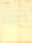 Letter from Patton & Miller, Architects, to Mr. F. H. Drury, 19 May 1903