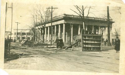 View of Wilmette after the Palm Sunday Tornado on March 28, 1920, No.33