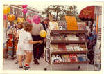 Book cart and sidewalk sale