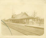 Chicago and Northwestern railroad passenger depot