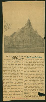 The Wilmette Methodist Church